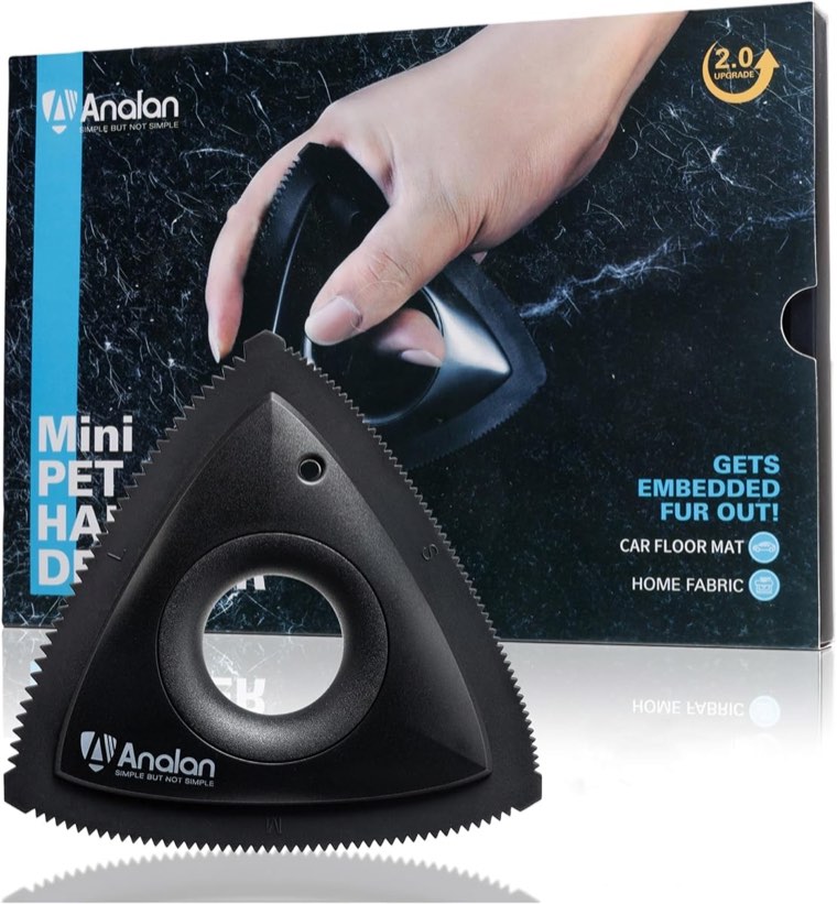 Analan Mini Pet Hair Remover for Car Detailing