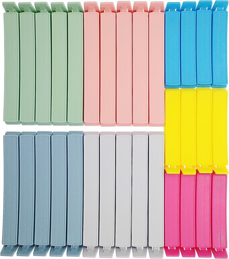 Sealing Bag Clips for Food Packages, 32 Pack