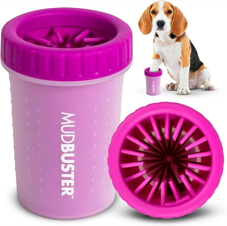 Dexas MudBuster Dog Paw Cleaner, Medium