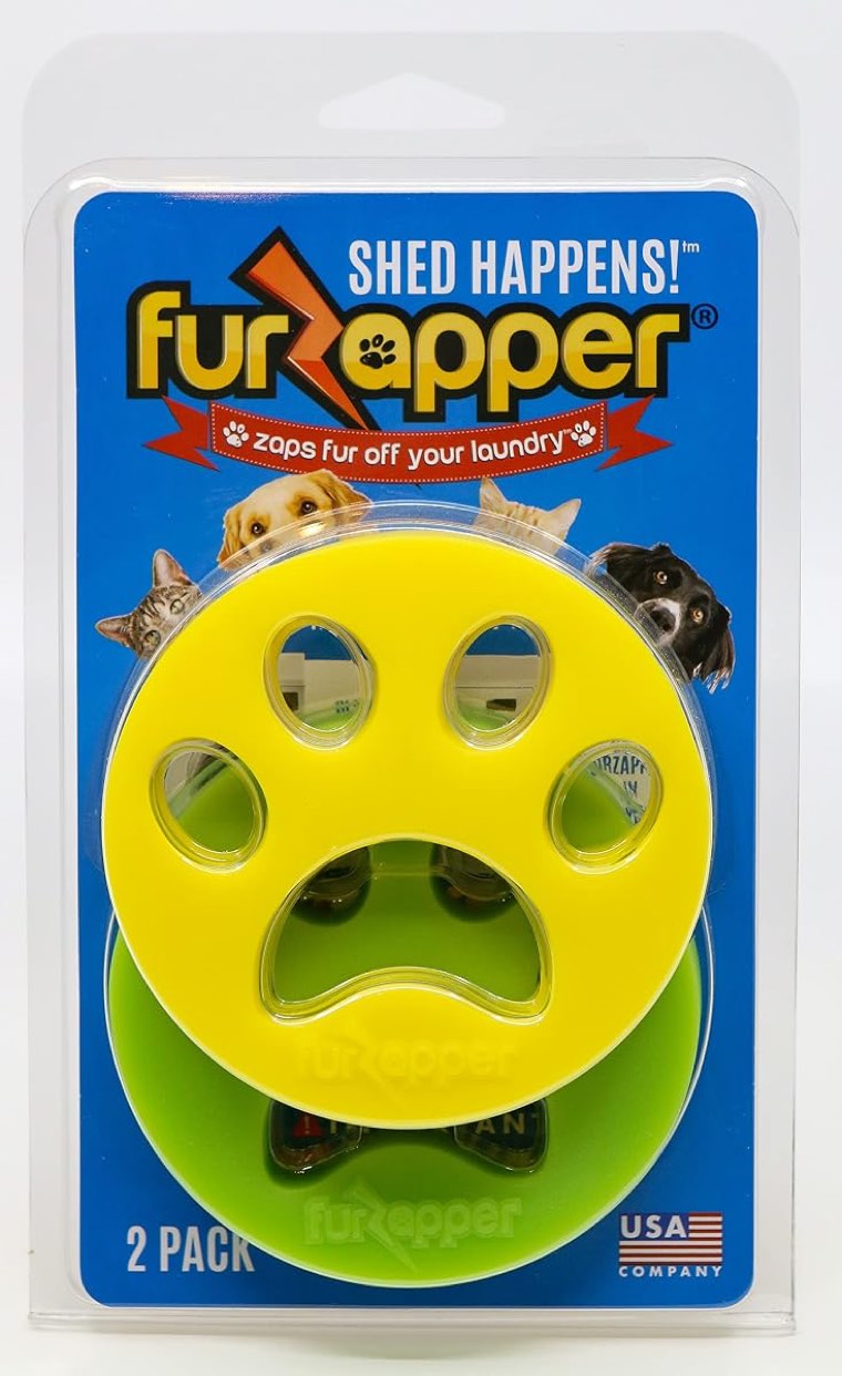 FurZapper Pet Hair Remover for Laundry, 2 Pack