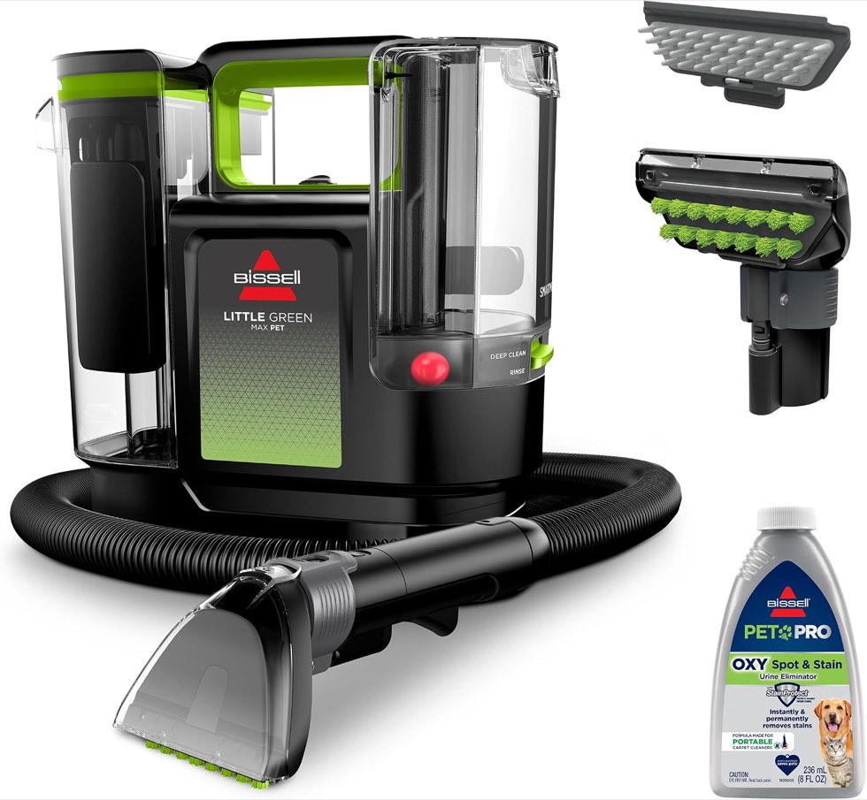 BISSELL Little Green Max Pet SmartMix Carpet Cleaner