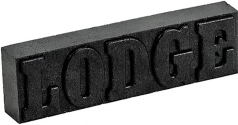Lodge Rust Eraser Cast Iron Restoration Cleaning Block for Cookware