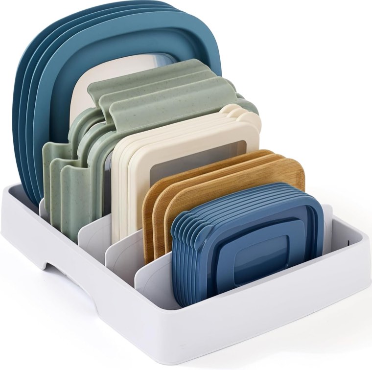 YouCopia StoraLid Food Container Lid Organizer