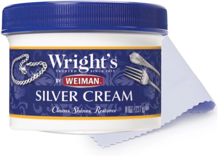 Wright's by Weiman Silver Cleaner and Polish Cream